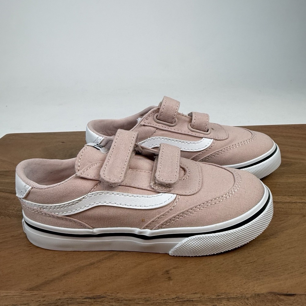 New NIB Little Kids Vans Brooklyn Ls V Canvas Skateboarding Sneakers Shoes 10 C